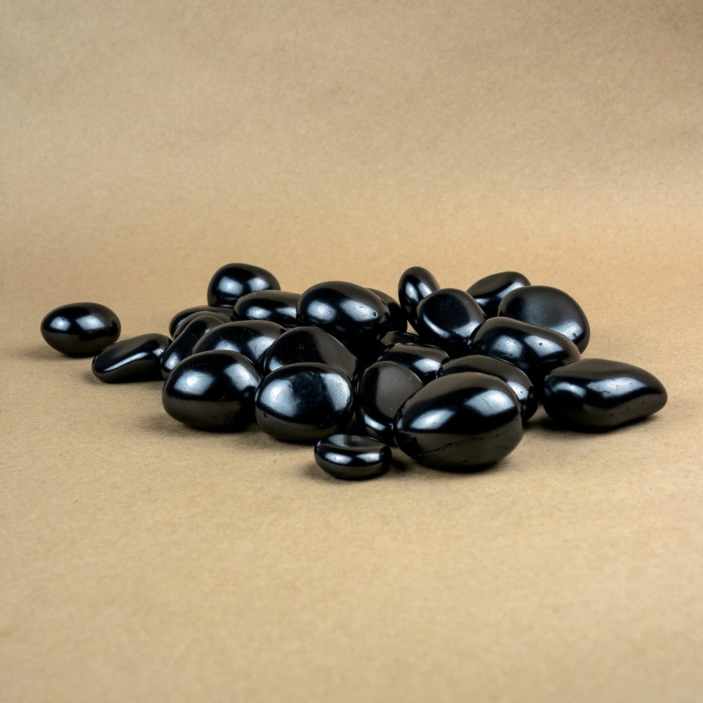 Tumbled Shungite Stones Polished 1pc