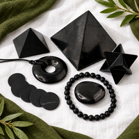 Shungite PRO Kit, seven pieces laid flat