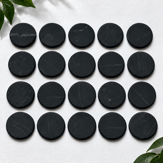 Shungite Phone Stickers — 20 mm, 20-Pack