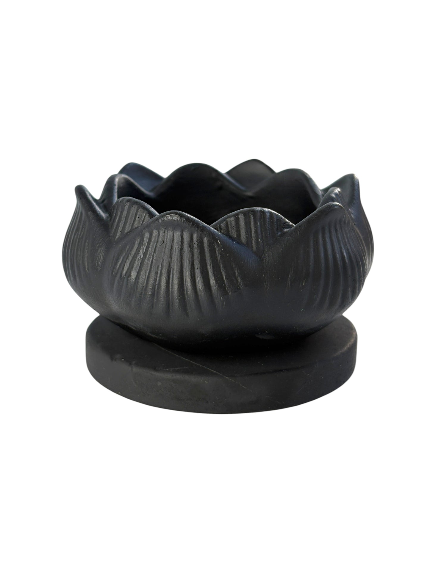 Shungite Lotus Candleholder