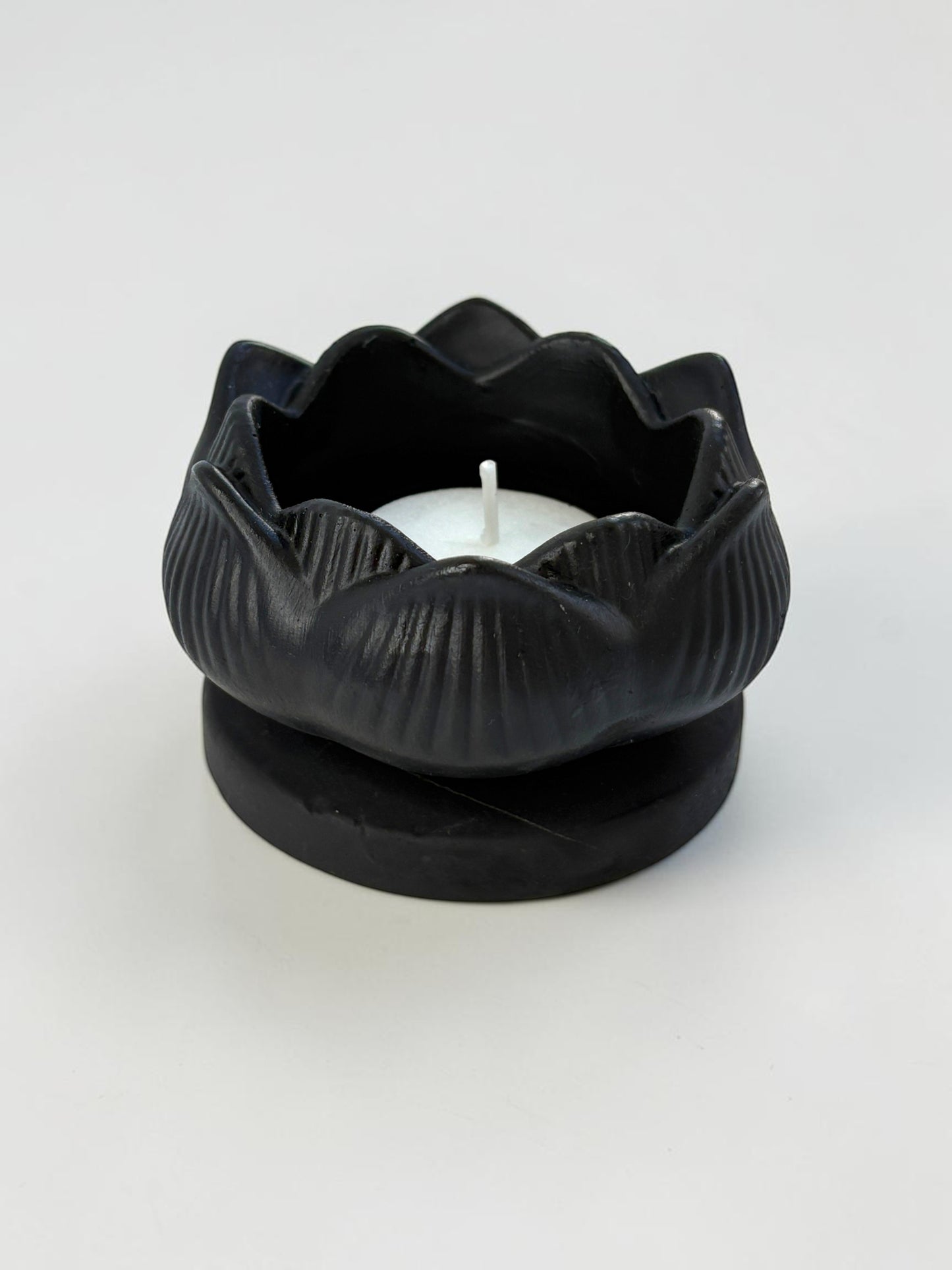 Shungite Lotus Candleholder