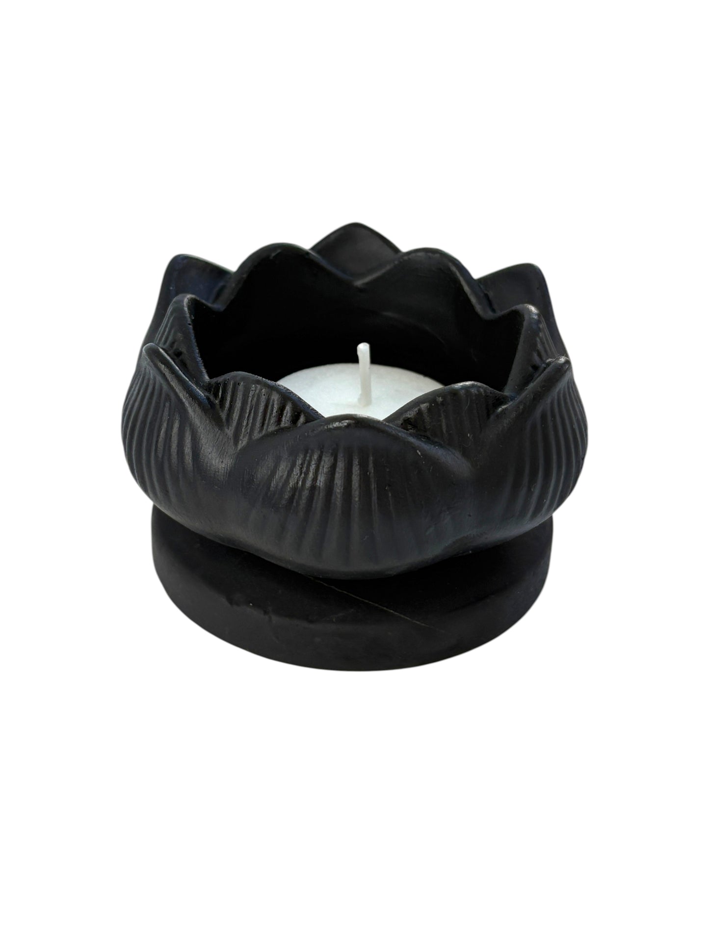 Shungite Lotus Candleholder