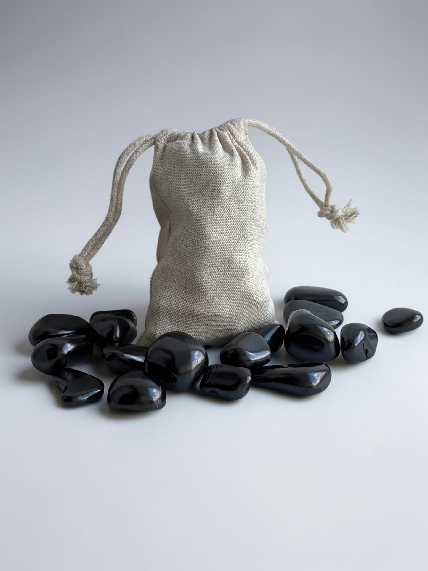 Bag of Polished Shungite 670g