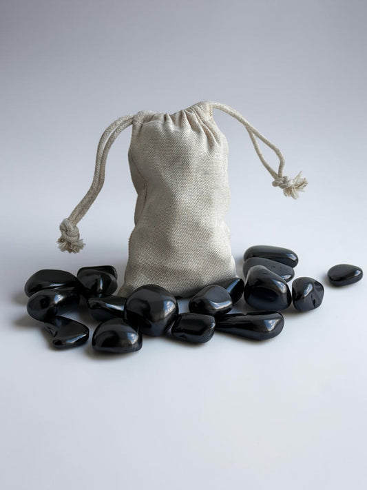 Bag of Polished Shungite 670g