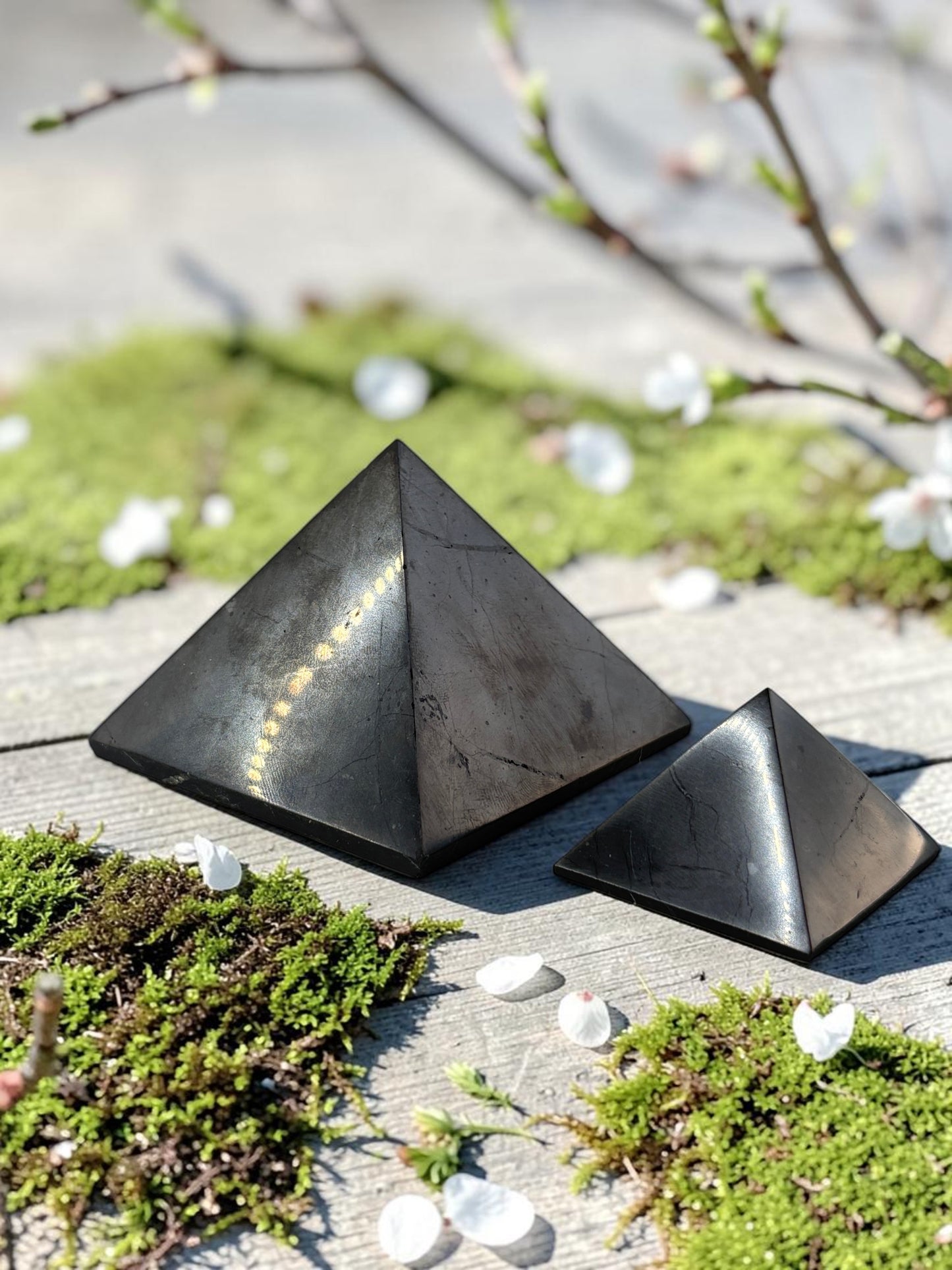 Twin Pyramids Shungite Bundle