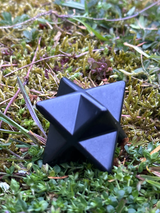Shungite Merkaba Polished