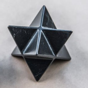 Shungite Merkaba Polished