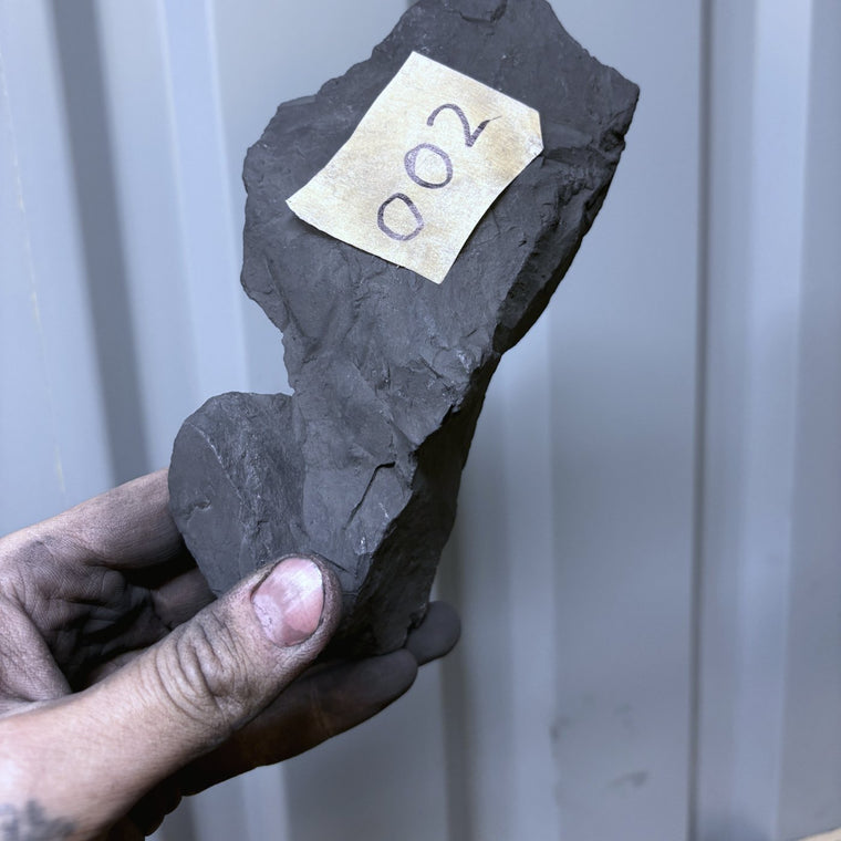 Raw Shungite Specimen 002 — 829g Ridge