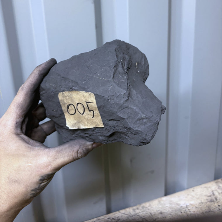 Raw Shungite Specimen 005 — 1339g Block