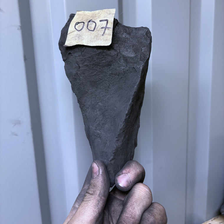 Raw Shungite Specimen 007 — 681g Blade