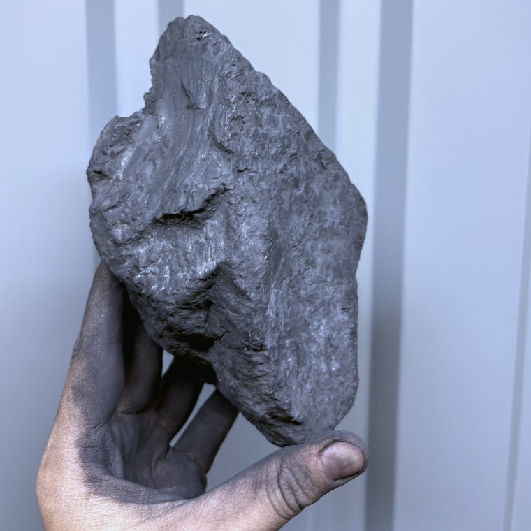 Raw Shungite Specimen 010 — 1852g Block