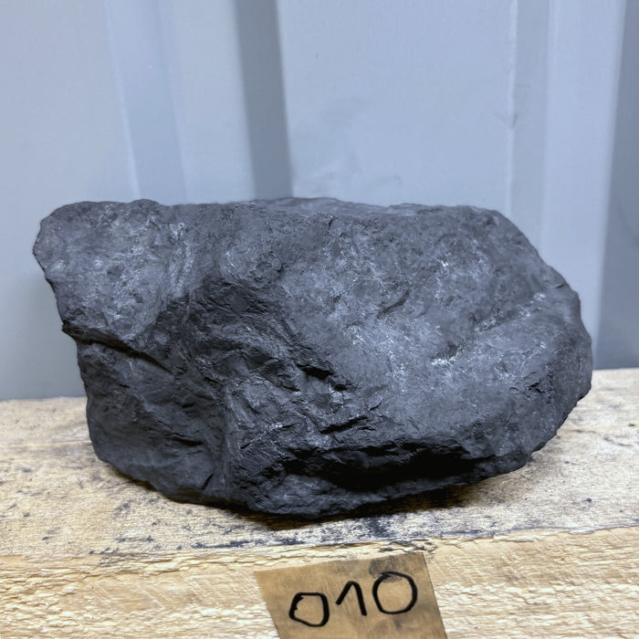 Raw Shungite Specimen 010 — 1852g Block