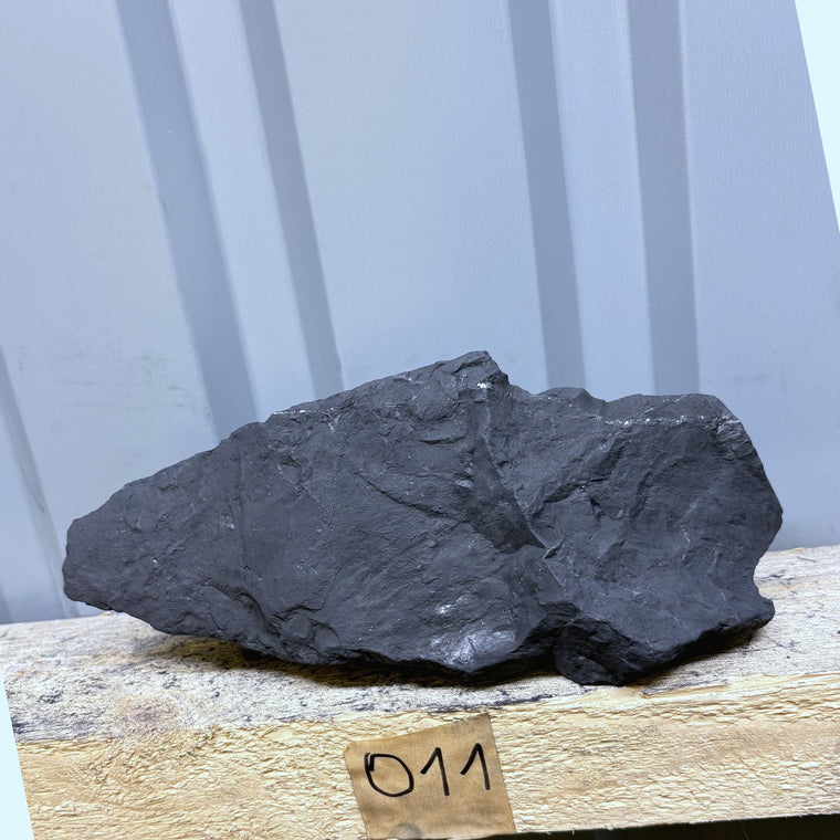 Raw Shungite Specimen 011 — 1990g Blade