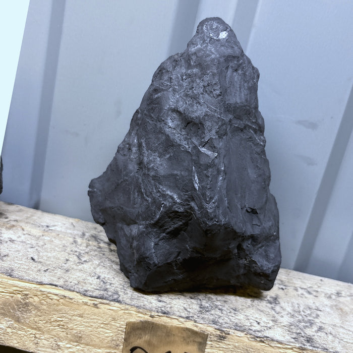Raw Shungite Specimen 015 — 1605g Triangle