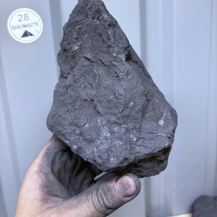 Raw Shungite Specimen 018 — 993g Block