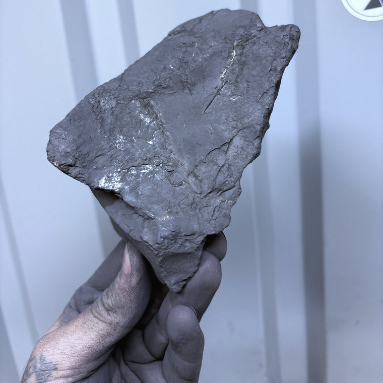 Raw Shungite Specimen 021 — 763g Flat Piece